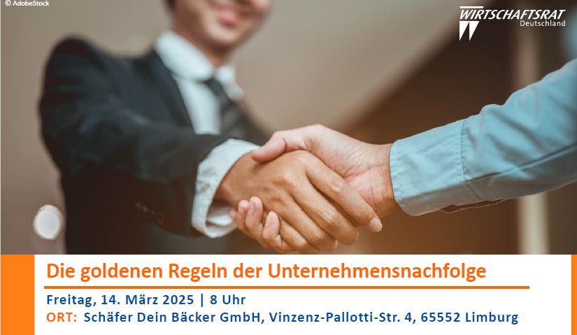 Limburg: Die goldenen Regeln der Unternehmensnachfolge