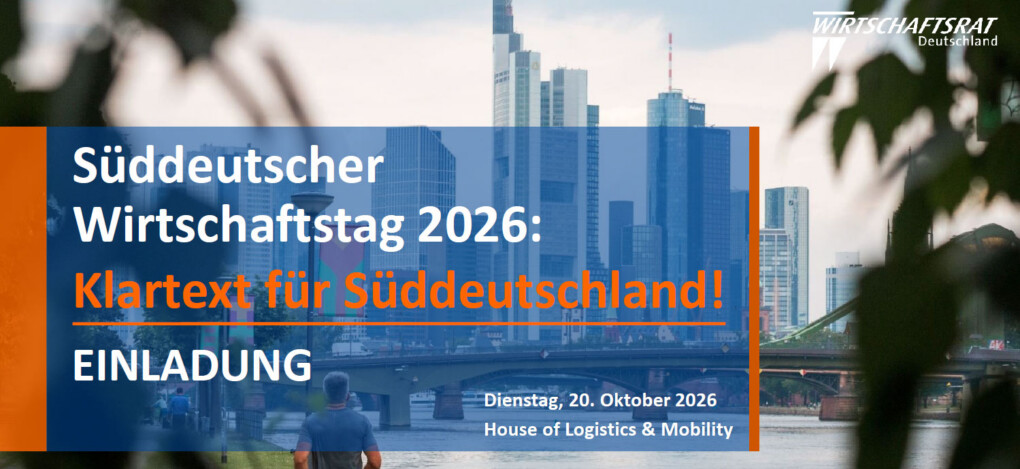 Süddeutscher Wirtschaftstag 2026